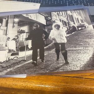 Black and White Vintage Photograph
